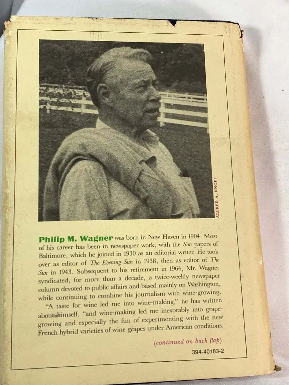 Alfred A. Knopf philip wagner’s